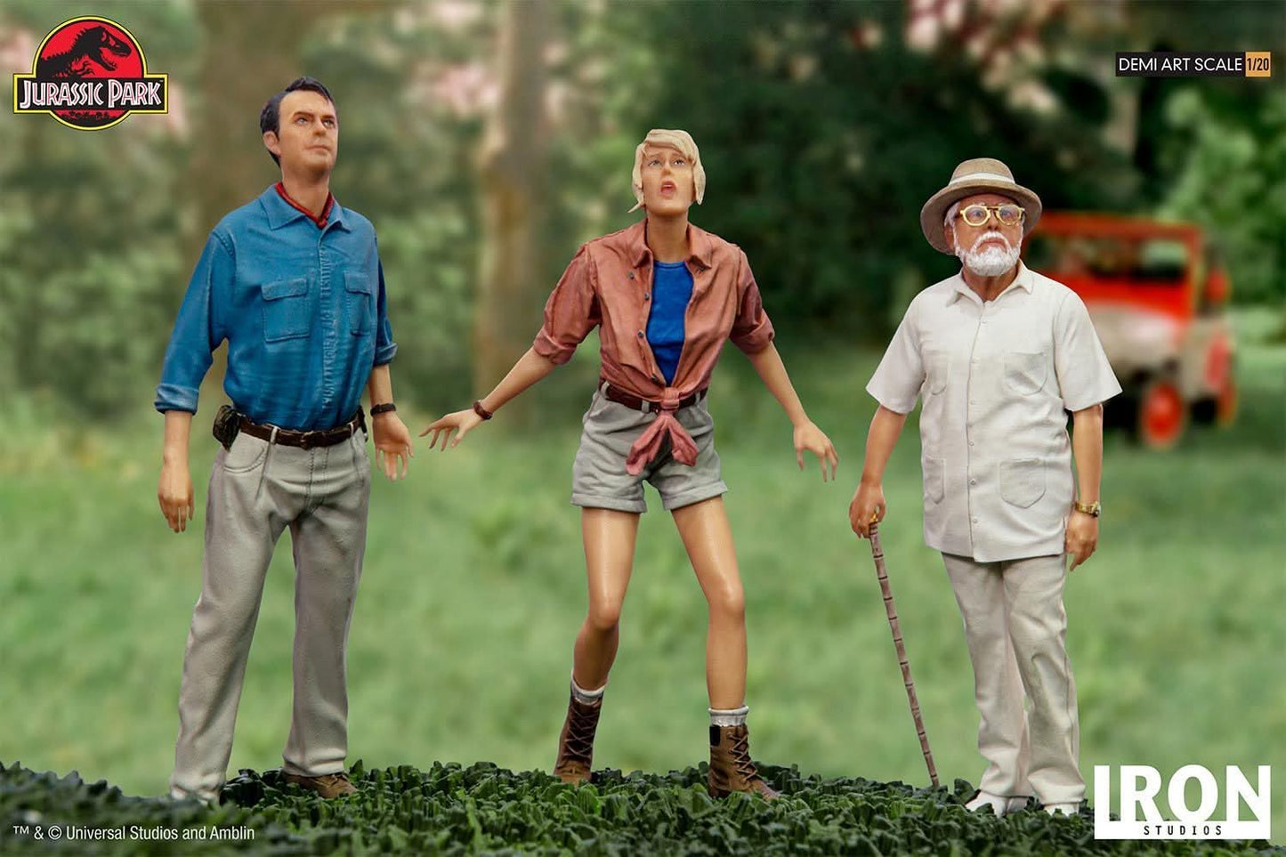 Statue Welcome To Jurassic Park - Jurassic Park - Half Scale 1/20