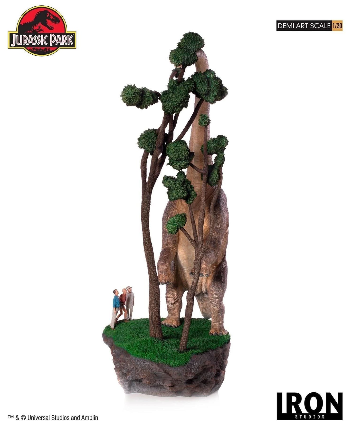 Statue Welcome To Jurassic Park - Jurassic Park - Half Scale 1/20