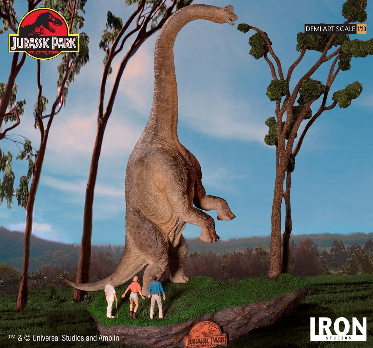 Statue Welcome To Jurassic Park - Jurassic Park - Half Scale 1/20
