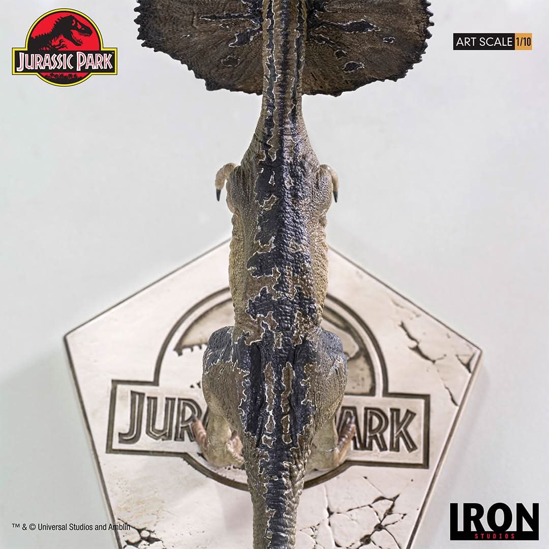 Dilophosaurus Statue - Jurassic Park - Art Scale 1/10