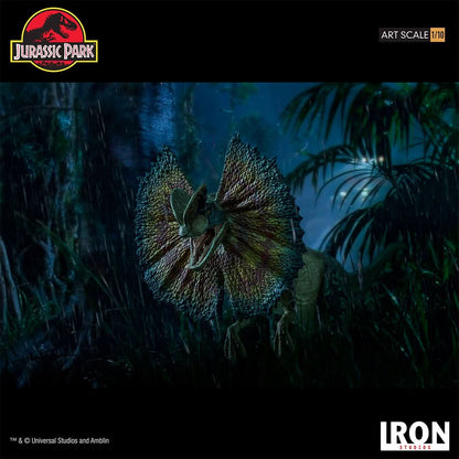 Dilophosaurus Statue - Jurassic Park - Art Scale 1/10