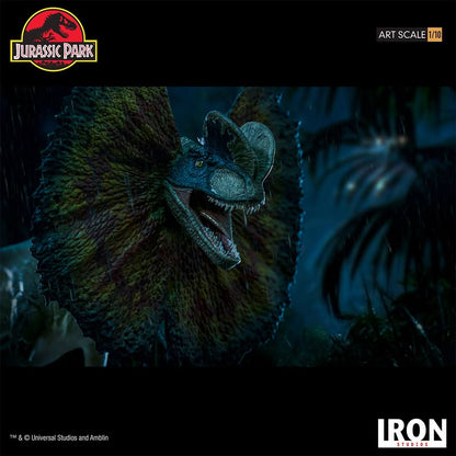 Dilophosaurus Statue - Jurassic Park - Art Scale 1/10