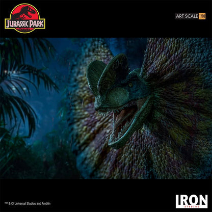 Dilophosaurus Statue - Jurassic Park - Art Scale 1/10