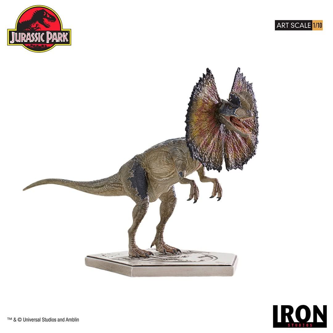 Dilophosaurus Statue - Jurassic Park - Art Scale 1/10
