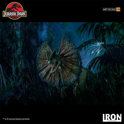 Dilophosaurus Statue - Jurassic Park - Art Scale 1/10