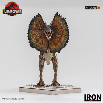 Dilophosaurus Statue - Jurassic Park - Art Scale 1/10