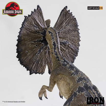 Dilophosaurus Statue - Jurassic Park - Art Scale 1/10