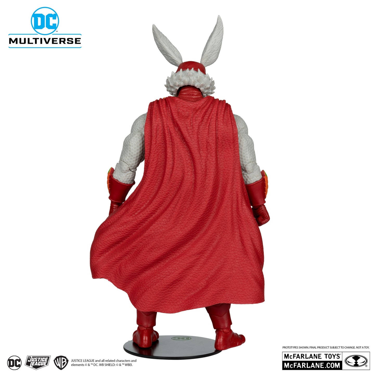 captain carrot justice league incarnate glow in the dark edition gold label mcfarlane toys