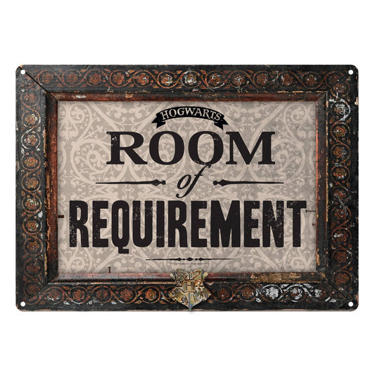 Harry Potter A5 Metal Sign - Room of Requirement