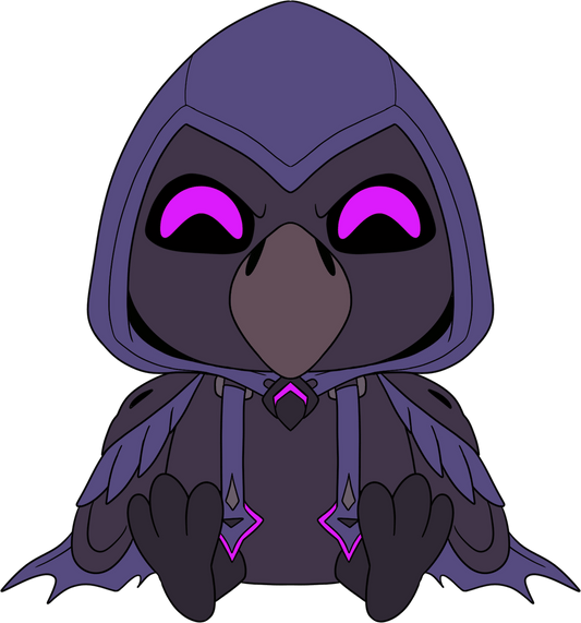 Reaper Raven Plush (9in)