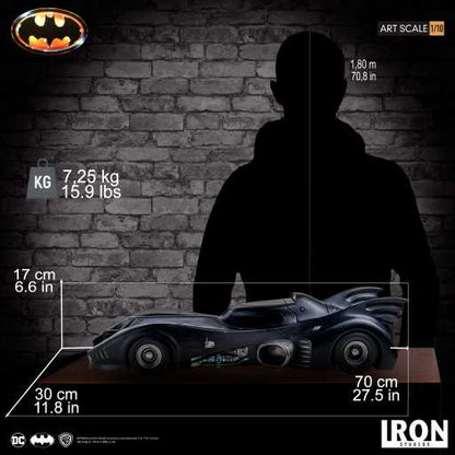 Batmobile Statue - Batman 1989 - Art Scale 1/10 - DC Comics