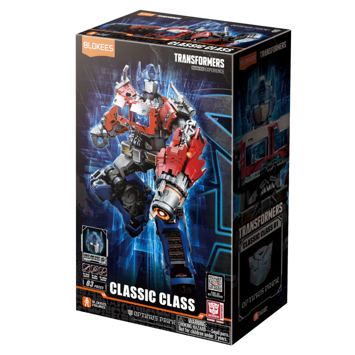 Transformers action figure Plastic Model Kit Blokees Classic Class 01 Optimus Prime