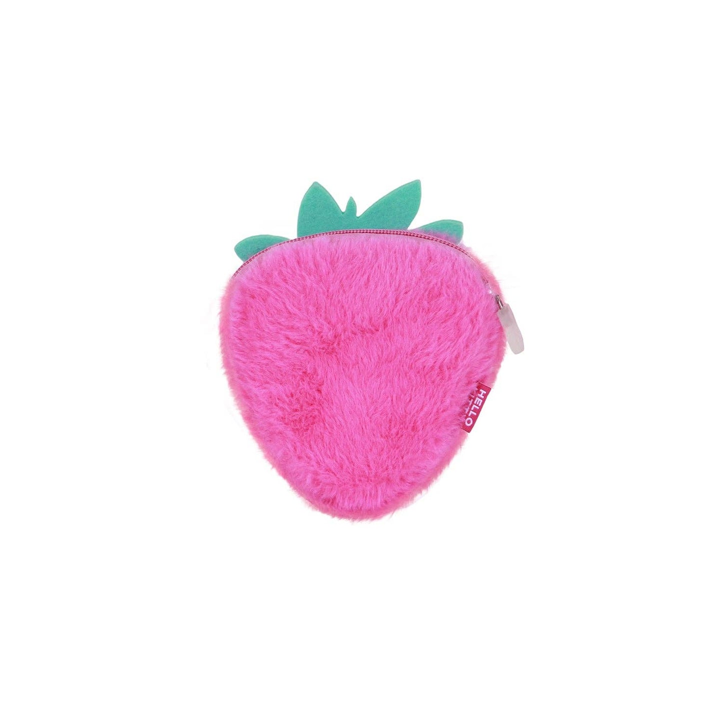 Hello Kitty Plush Coin Purse - Strawberry