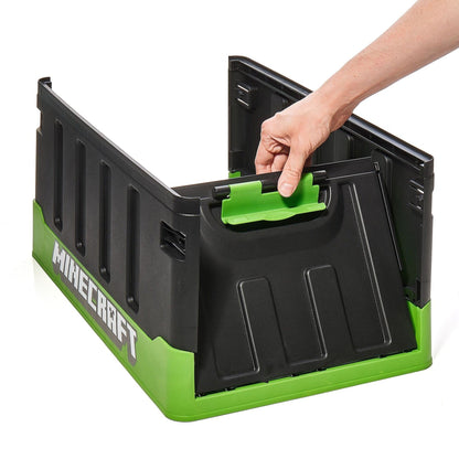 Storage Box with Foldable Minecraft Chair - Creeper