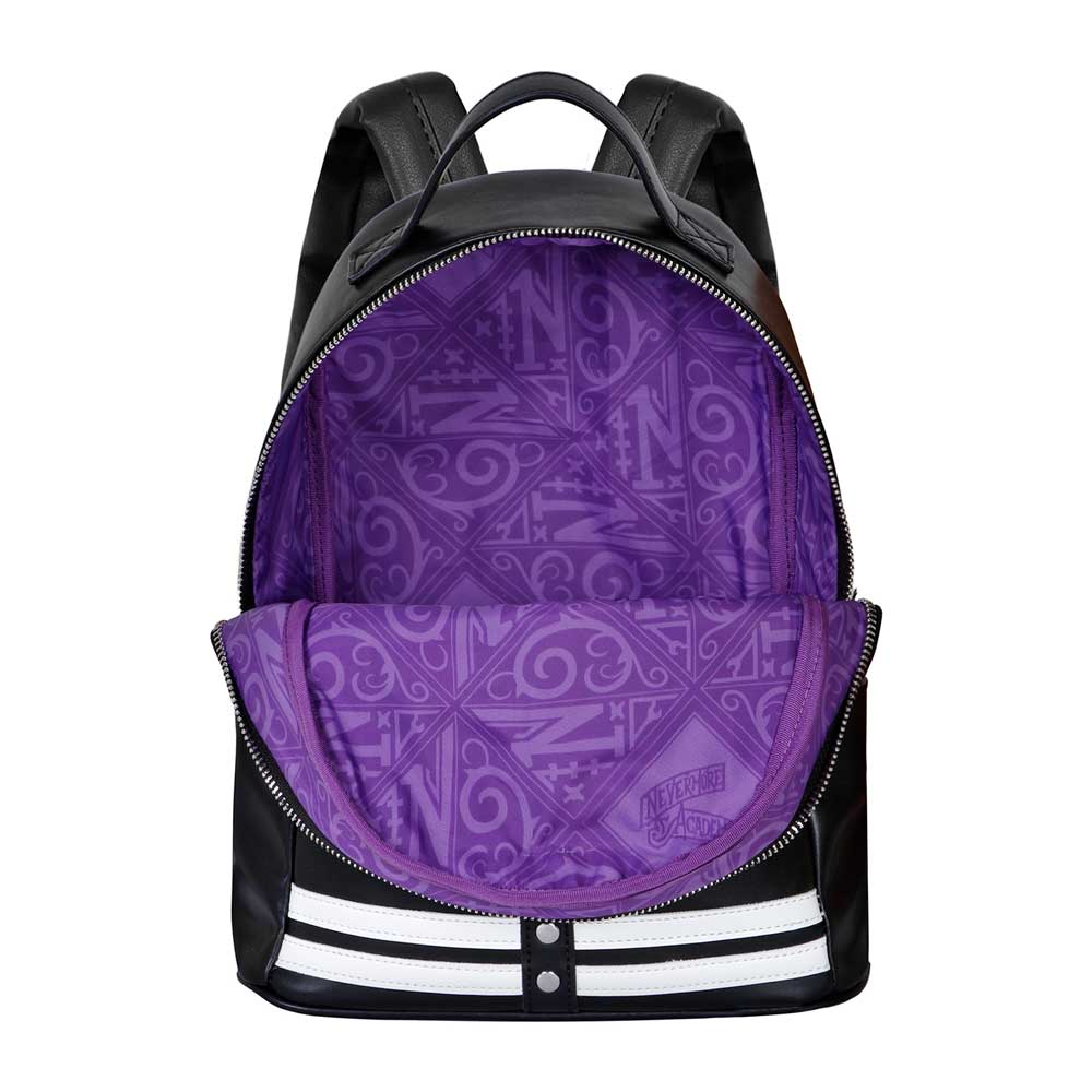 Wednesday Varsity Casual Backpack, Black