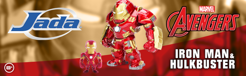 Iron Man &amp; Hulkbuster - Metalfigs 