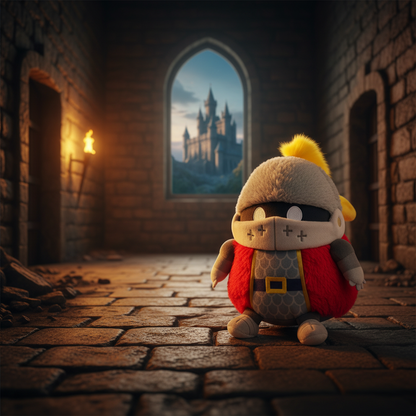 Mini Peluche Squishable Knight