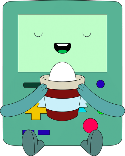 Pregnant BMO Plush (9in)