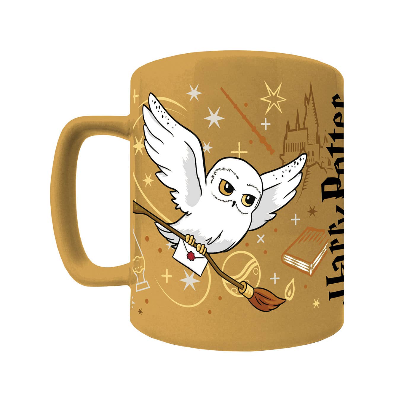 Fuzzy Harry Potter Mug - Hedwig