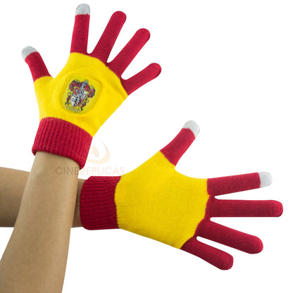 Gants Tactiles Gryffondor Rouge