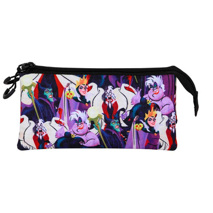 Disney Villains Triple Pencil Case "Evil"