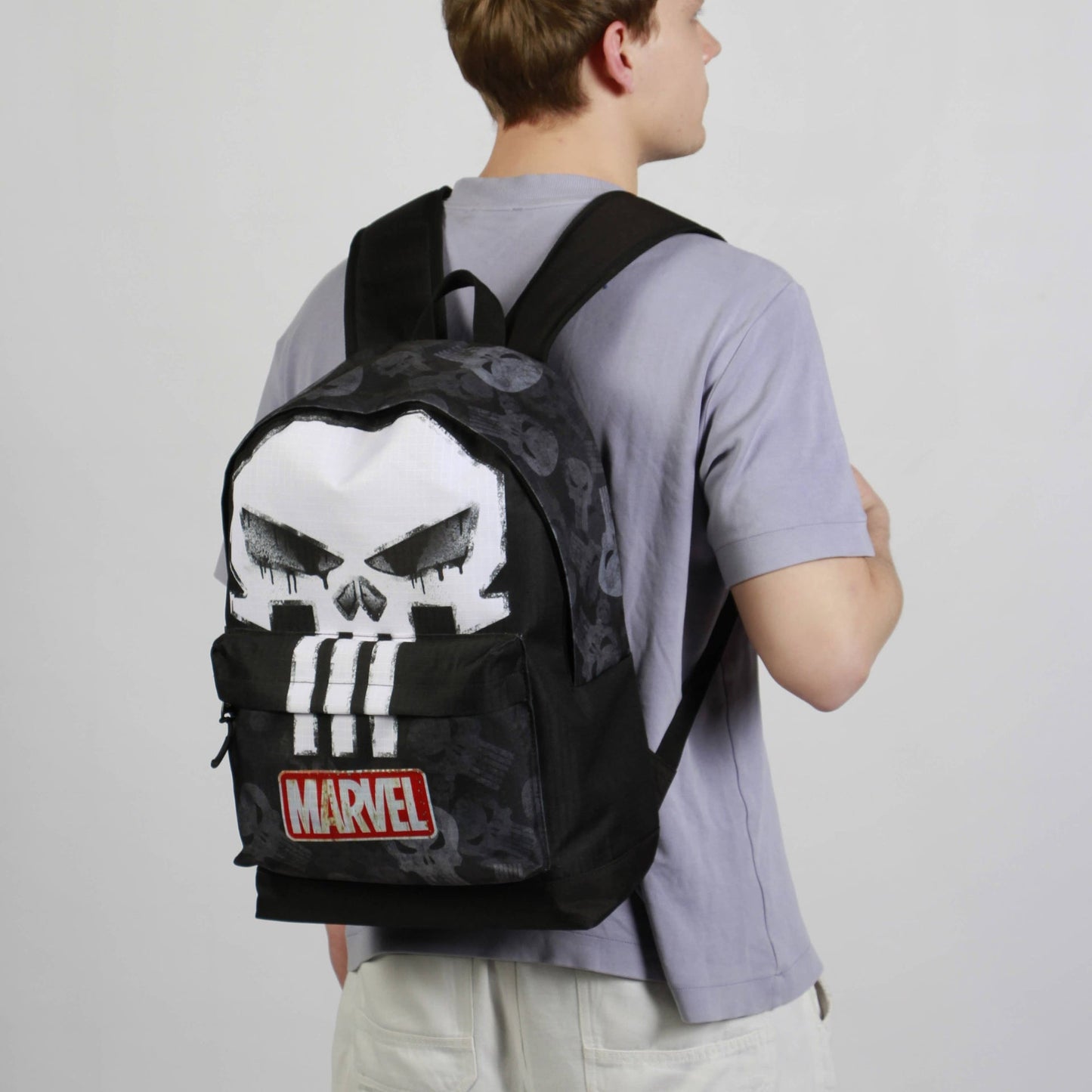 Sac à Dos HS FAN 2.2 Marvel « Punisher Skull » – Noir