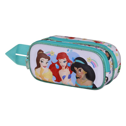 Trousse 3D Double Disney Princesses - Rainbows