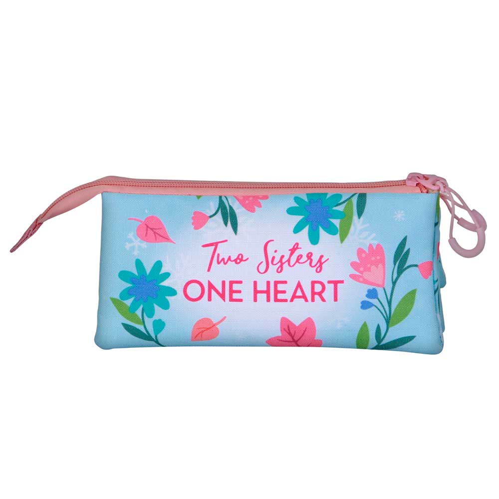 Disney Frozen 2 "Heart" Triple Pencil Case