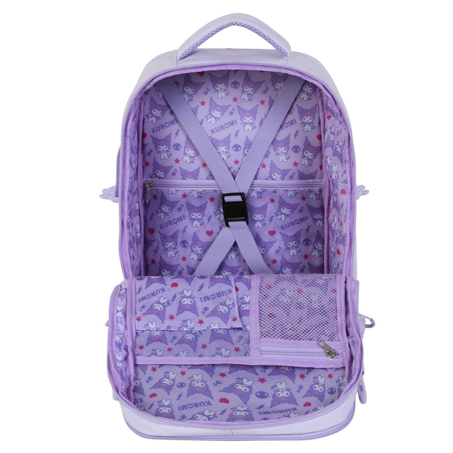 Mercury 2.0 Cabin Airline Travel Backpack 40x20x25cm Hello Kitty "Kuromi Varsity"
