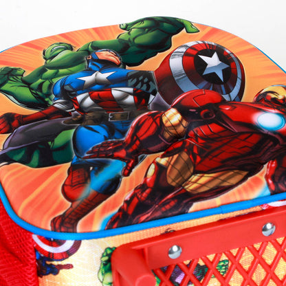Marvel Avengers "Attack" Small 3D Rolling Backpack