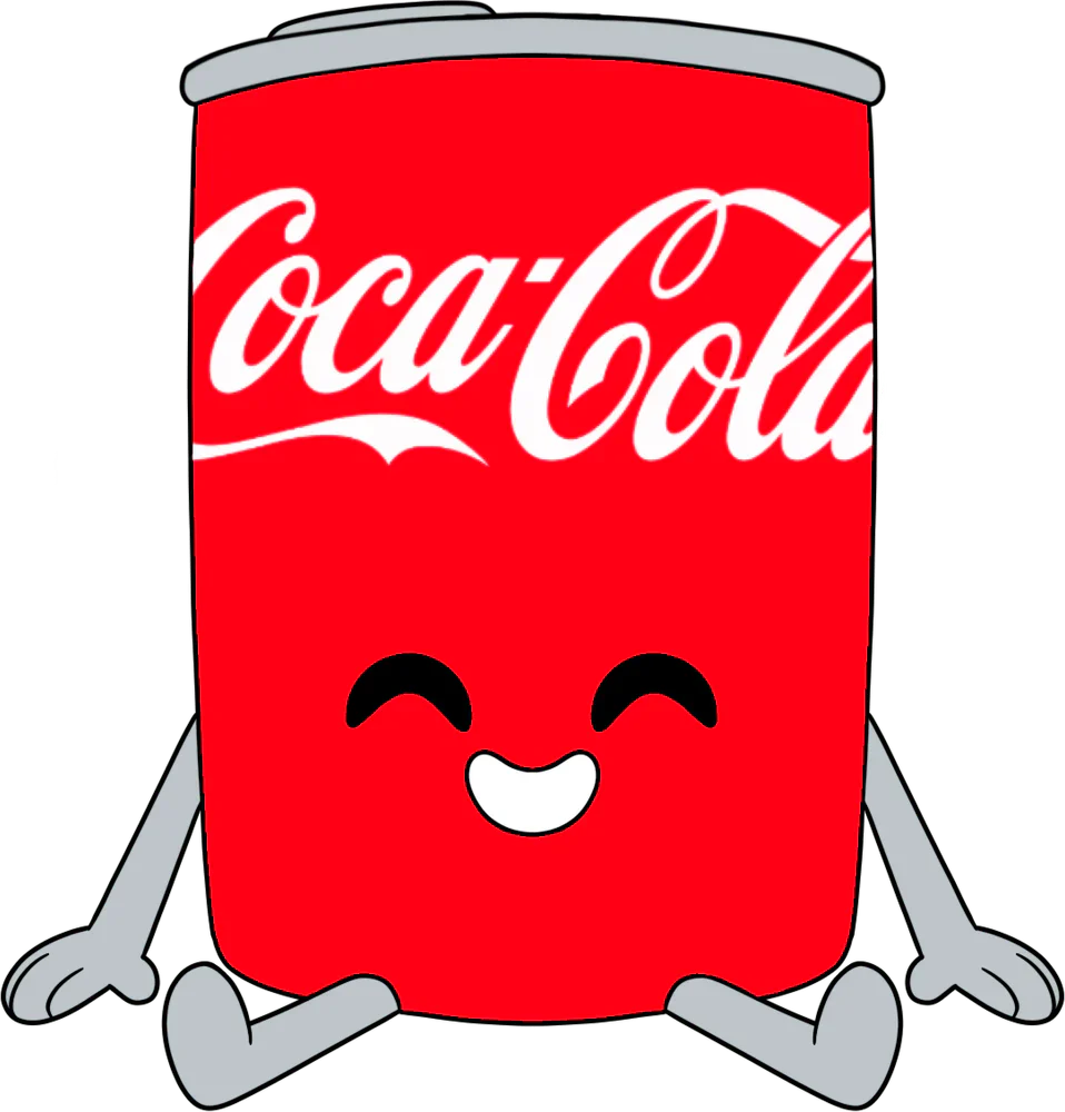 coca cola can plush 9in youtooz