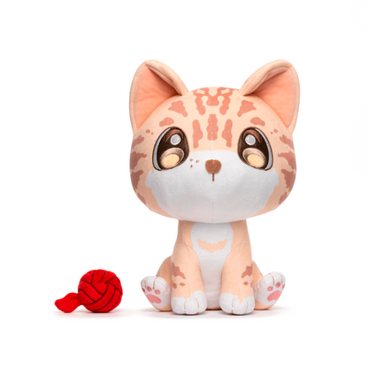 Playful Cat Plush (9in)