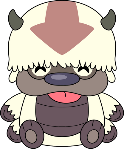 Appa Blep Stickie (6in)