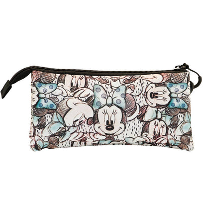 Minnie Mouse Drawing-Trousse Triple FAN