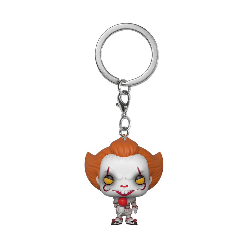 Pop! Keychain Pennywise avec Ballon Rouge