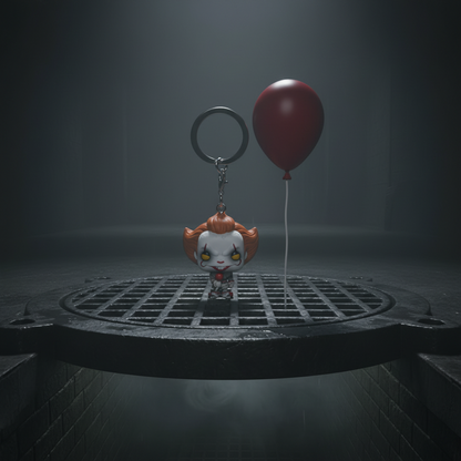 Pop! Keychain Pennywise avec Ballon Rouge