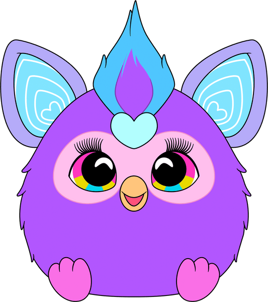 Neo Furby Plush (9in)