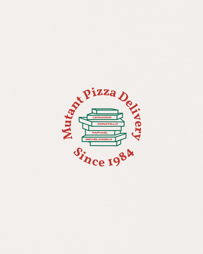 t shirt mutant pizza delivery nostalgic apparel