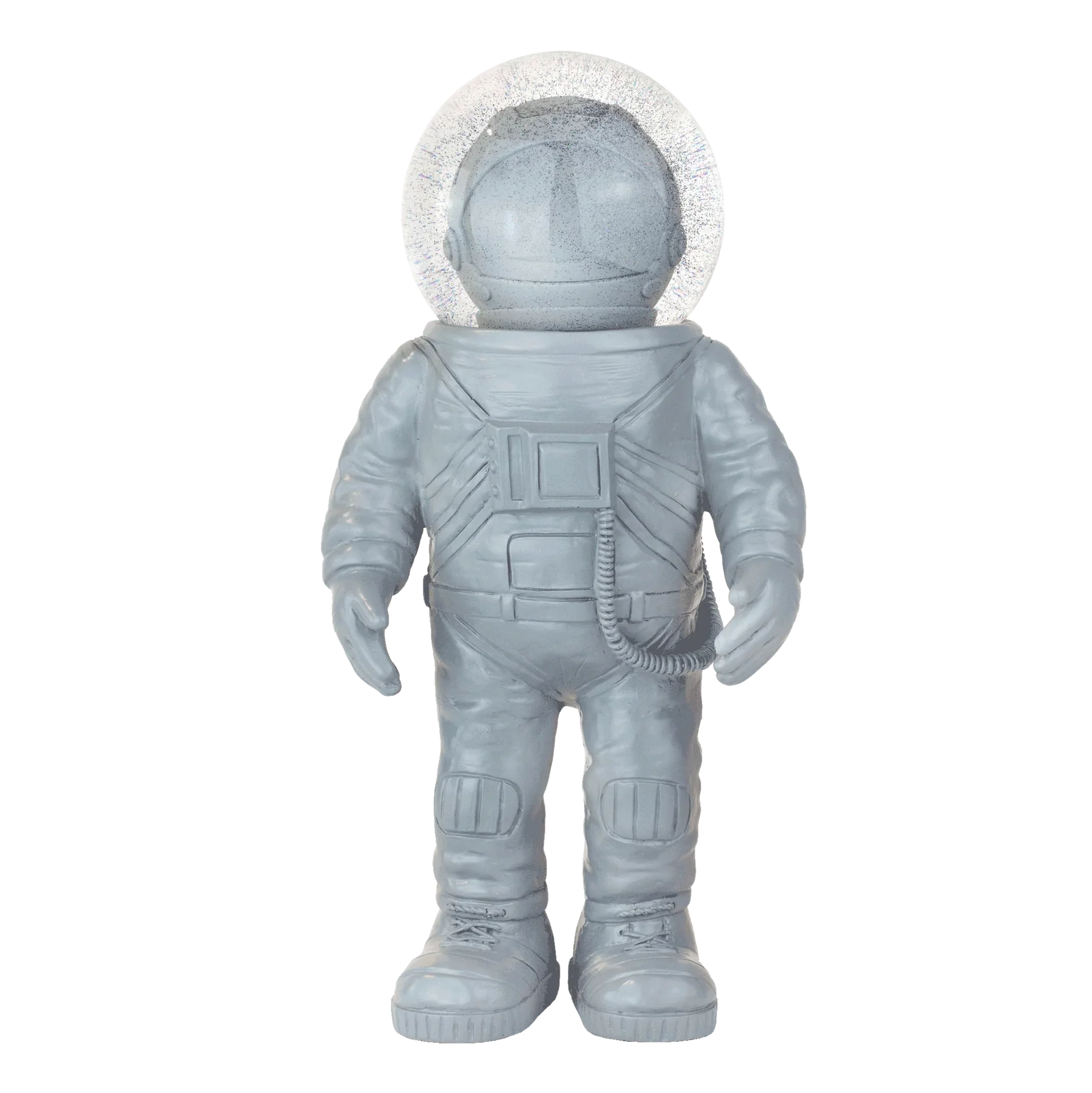 boule a neige astronaute geant gris donkey