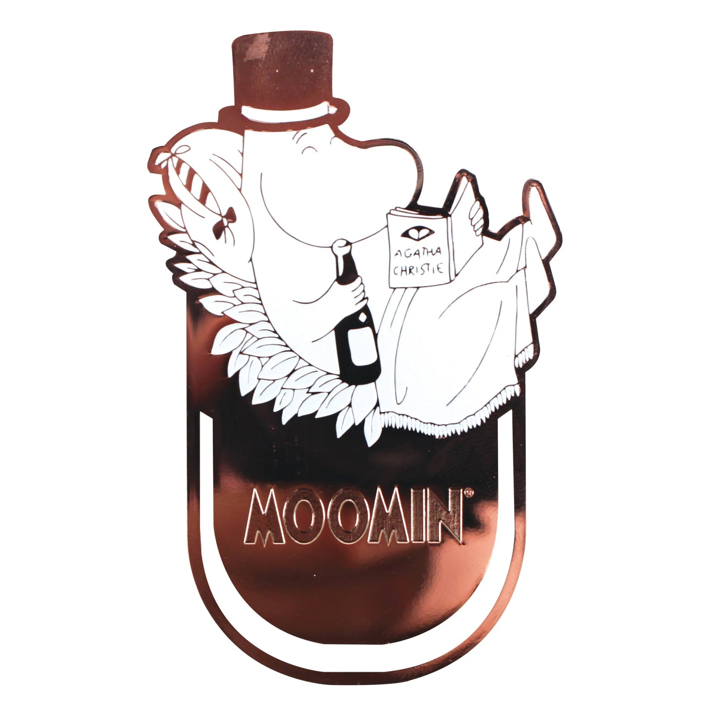 Moomin Metal Bookmark - Moominpappa