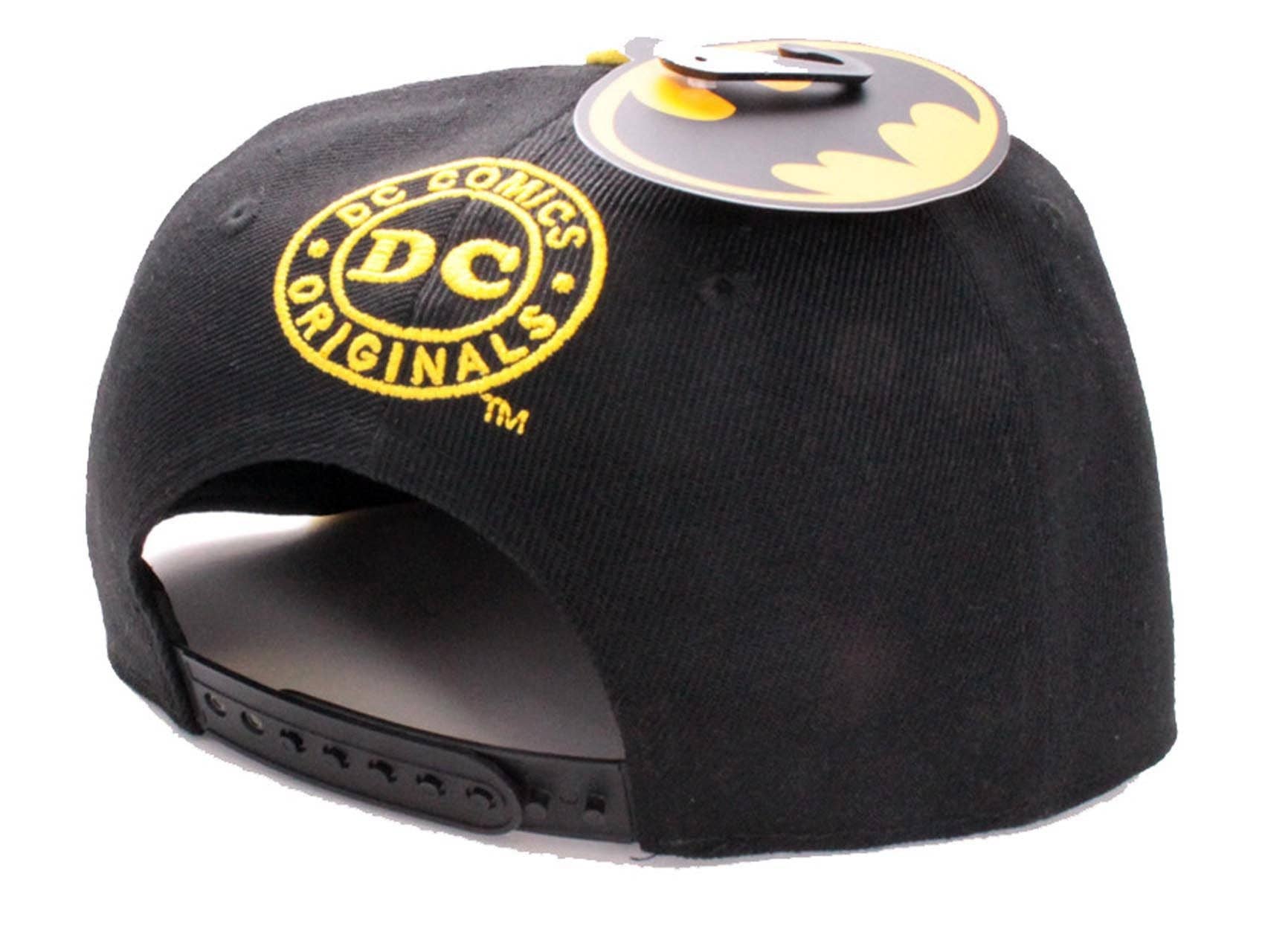 casquette dc comics batman basic black cotton division