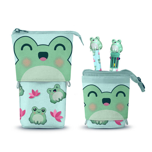 Oh My Pop Froggy-Trousse Cute + Stylo 10 Couleurs + Gel