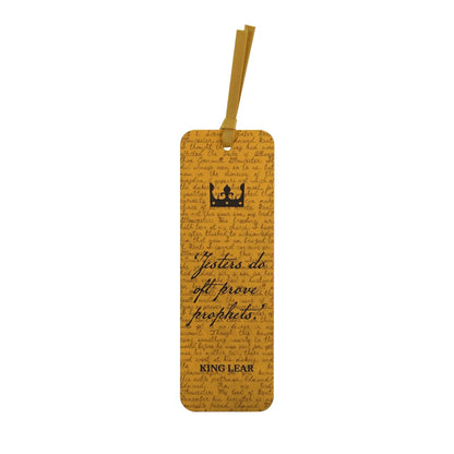 Shakespeare paper bookmark - King Lear