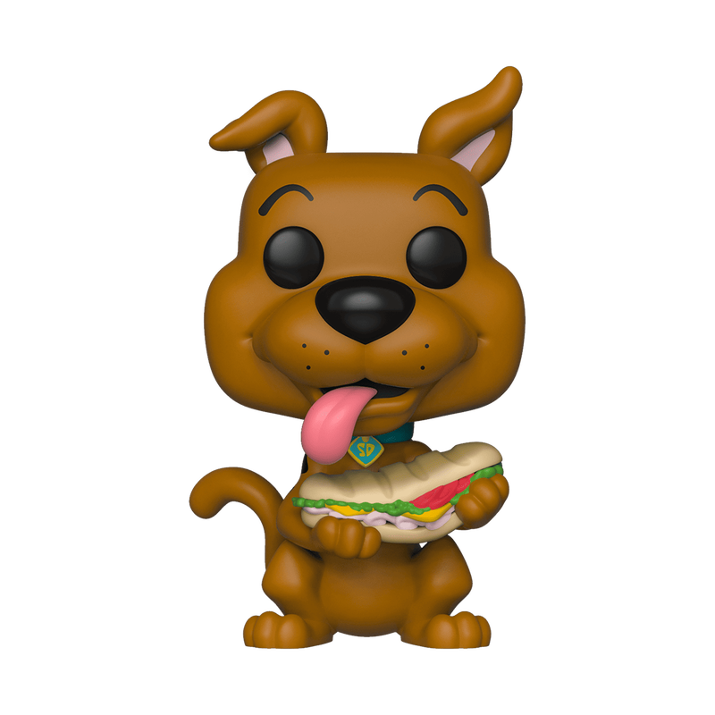 SCOOBY DOO POP N° 625 Scooby Doo with Sandwich Scooby Doo Figurine POP! Animation Vinyl Scooby Doo w/ Sandwich 9 cm