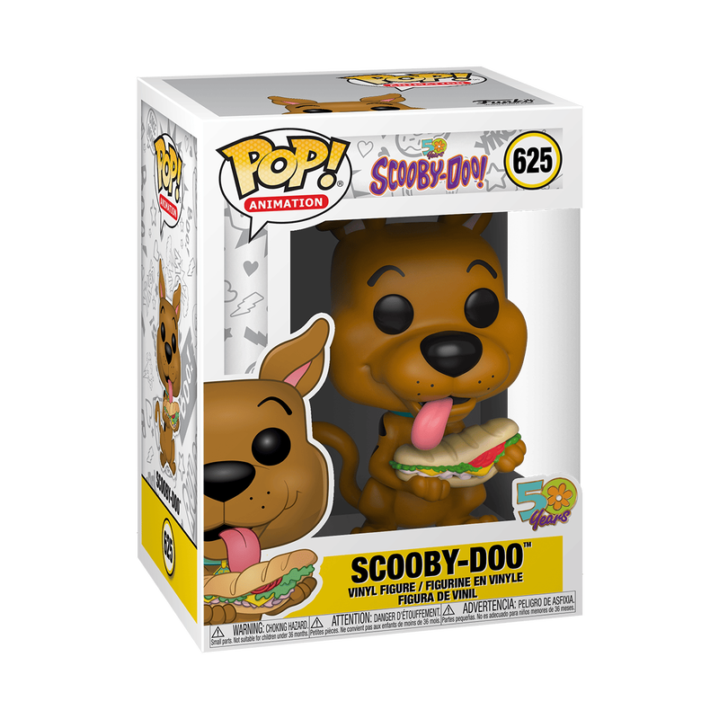 Scooby Doo with sandwich