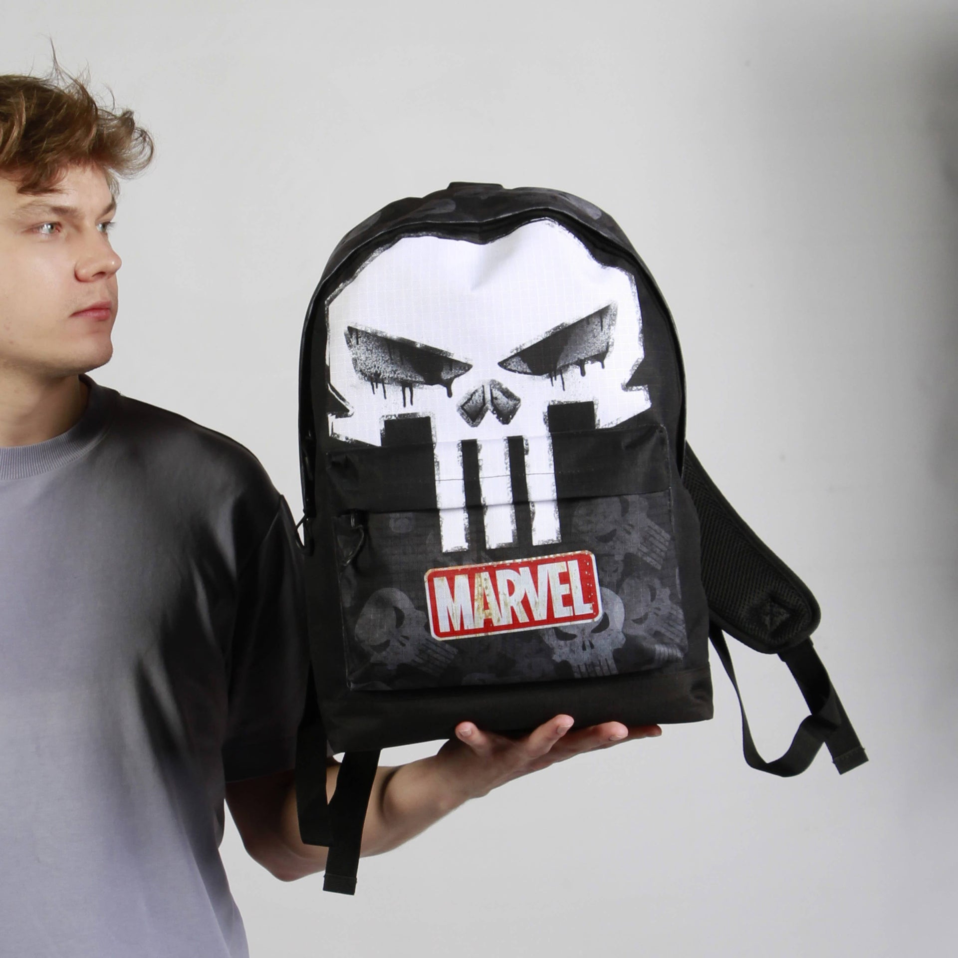 Sac à Dos HS FAN 2.2 Marvel « Punisher Skull » – Noir