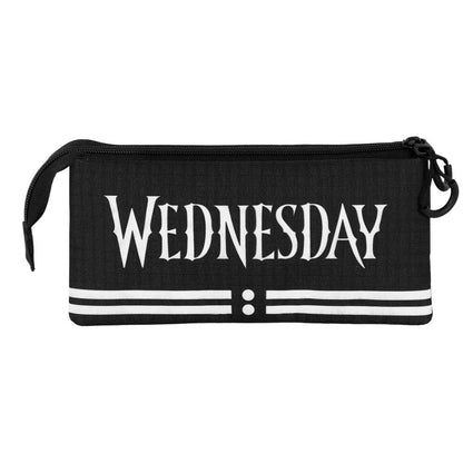 Trousse Triple Wednesday « Cute » – Gris