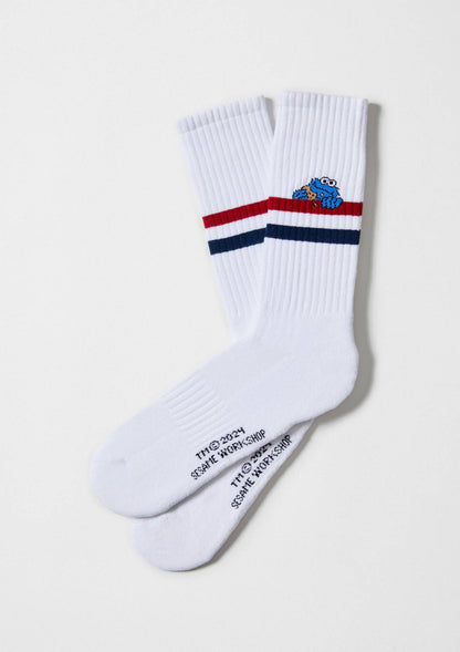 BeSesameStreet Cookie Monster Socks