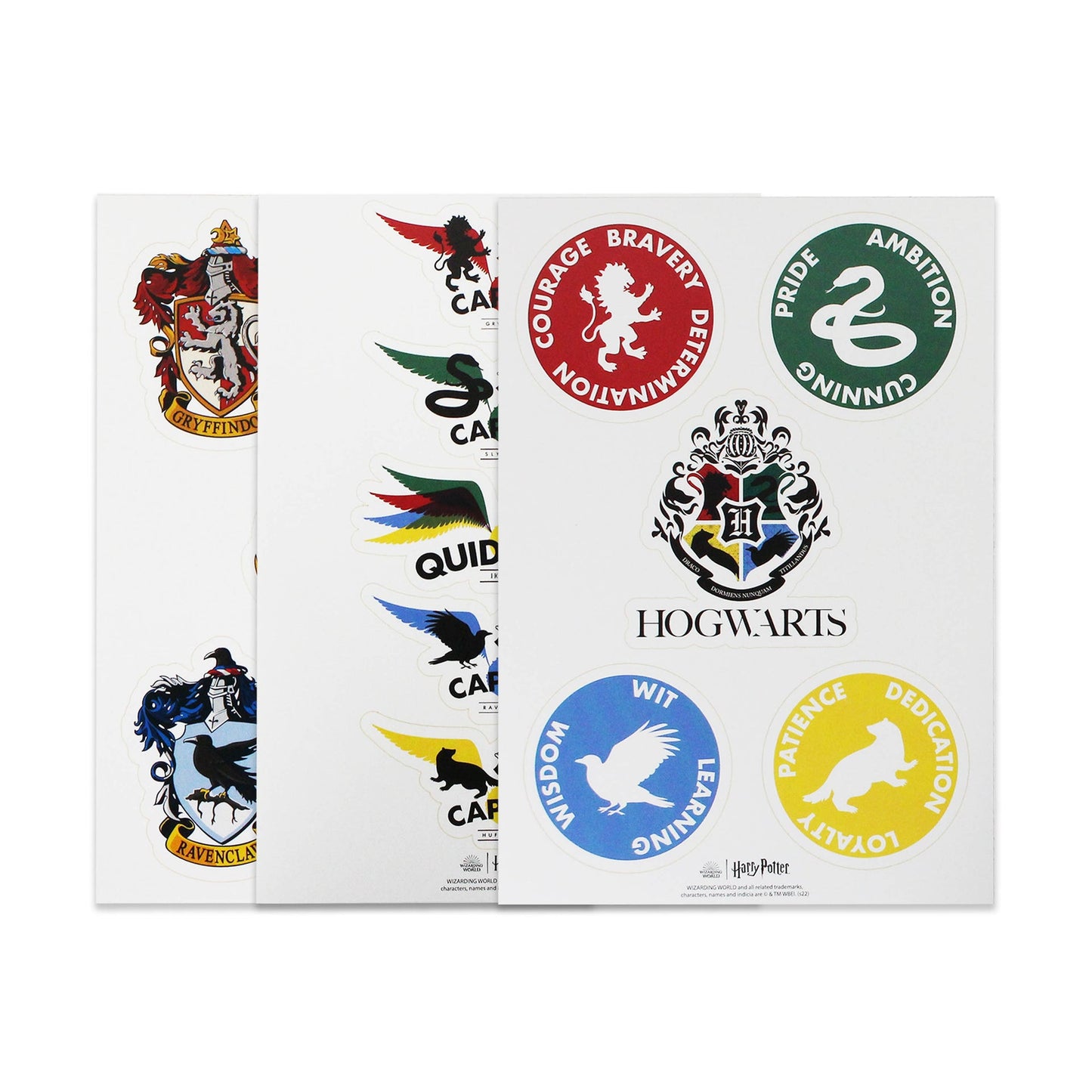 Harry Potter Sticker Sheet - House Pride