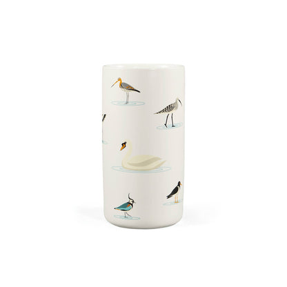 Vase en céramique RSPB - Oiseaux aquatiques 14,5 cm
